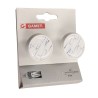 Pomo GU09 pack de 2 unidades, blanco + decor mármol