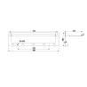 Perchero WS48 con estante, negro estructural