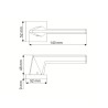 Manivela DH-34, negro mate I Decora con metal